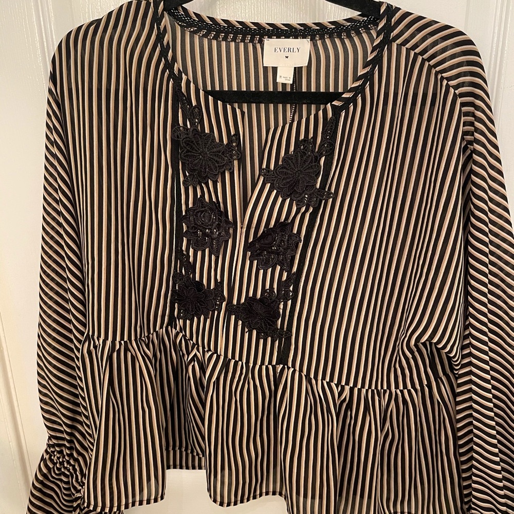 Long sleeve blouse